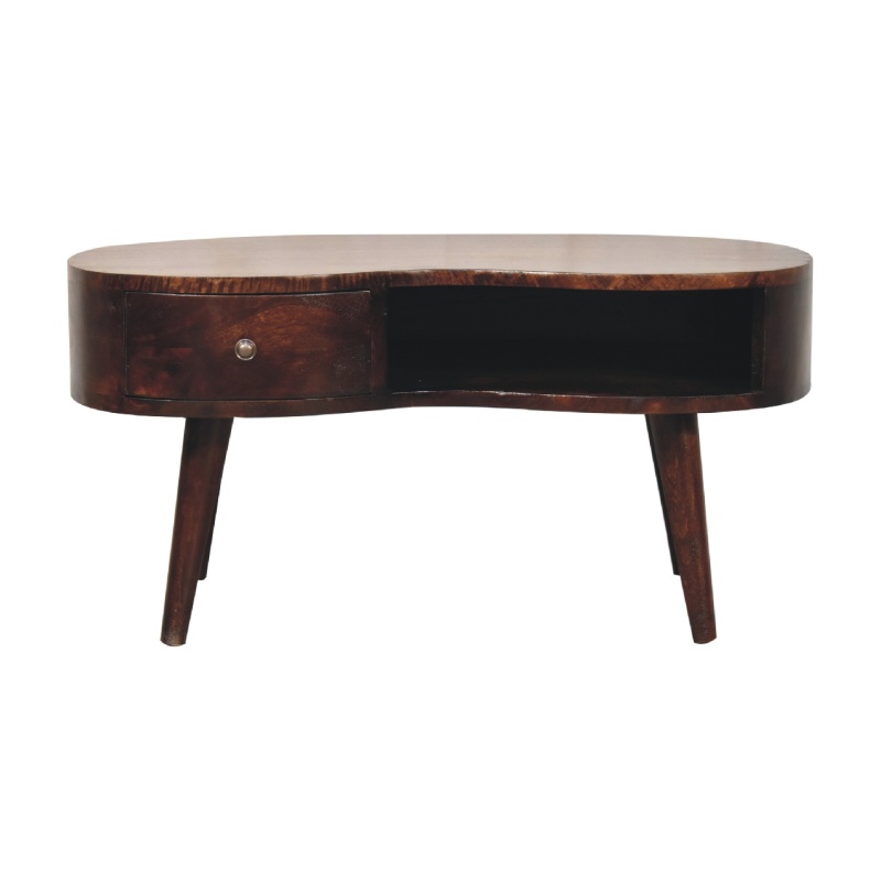 Walnut Wave Coffee Table