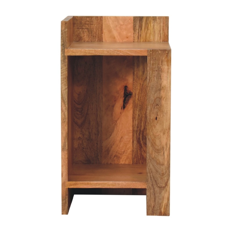 Oak-Ish Box Nightstand