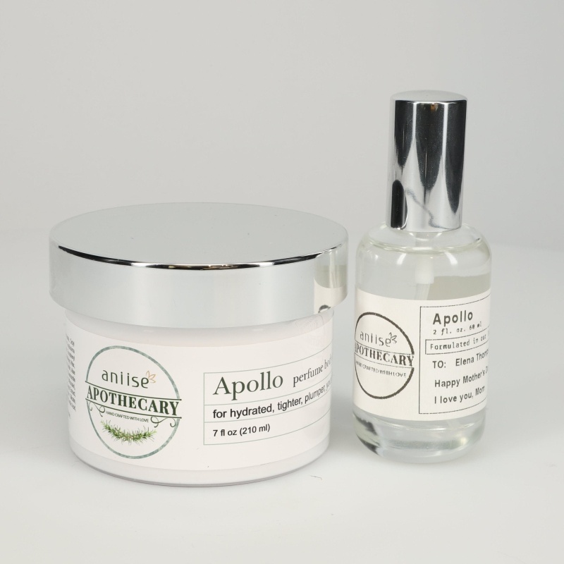 Apothecary Fragrance Oil/Perfume Body Cream Set