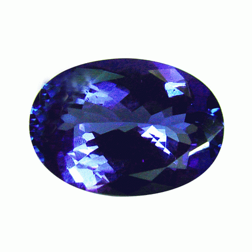 10X8 Mm Oval Tanzanite In Aaa Grade