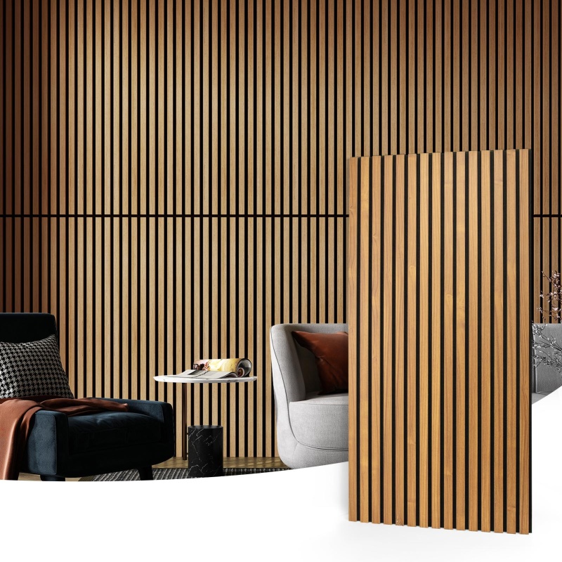 Art3d Wood Slat Acoustic Panels