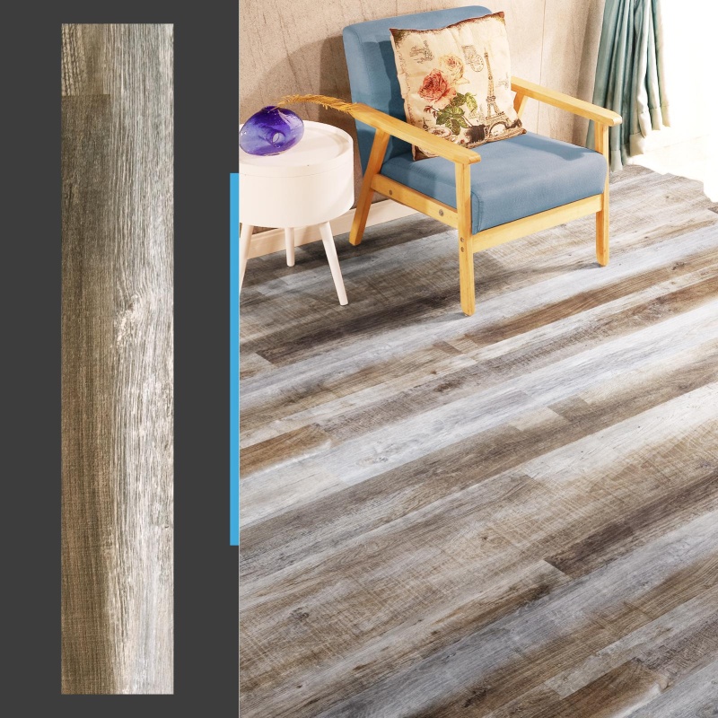 Peel And Stick Floor Tile Vinyl Wood Plank 36 Tiles 54 Sq.Ft