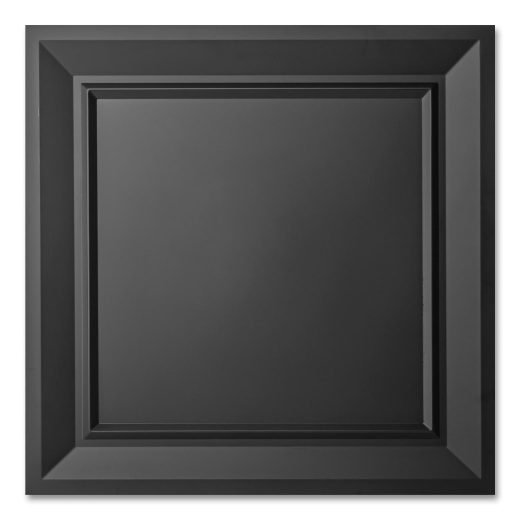 A10936bk-Art3d 24 X 24 Drop Ceiling Tiles,Pvc Wall Panels, Fire Rated, Waterproof, Light Weight,12-Pack,Cover 48 Sq.Ft