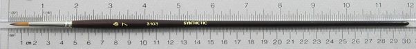 Trinity Brush Synthetic Hair 3103: Round Size 7 Brush