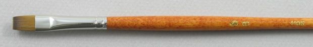 Trinity Brush Kolinsky Sable Long Handle Bright Brush # 8 (Made in Russia)