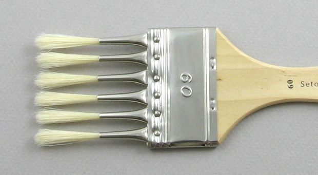 Hog Bristle Series 59: Pencil Overgrainer Size 60 Brush
