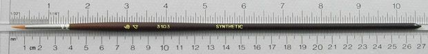 Trinity Brush Synthetic Hair 3103: Round Size 4 Brush