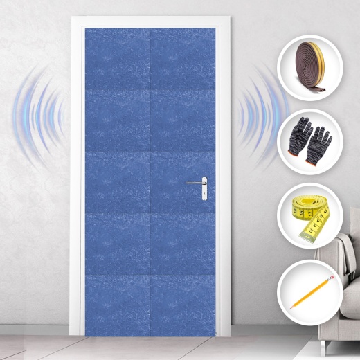 Arrowzoom Door Soundproofing Kit - Reduce Noise Pollution and Improve Your Living Space