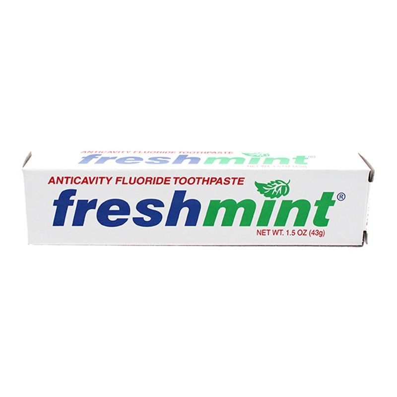 144 Pieces Freshmint 1.5 Oz. Anticavity Fluoride Toothpaste - Toothbrushes And Toothpaste