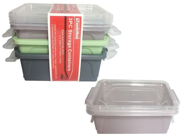24 Pieces Storage Container With Locks - Food Storage Containers