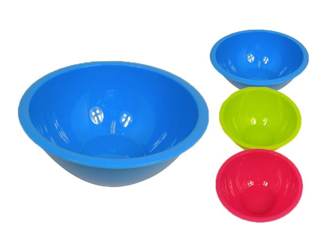 96 Pieces Mixing Bowl Assorted Color - Plastic Bowls And Plates