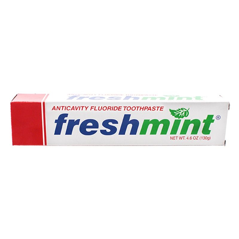 60 Pieces Freshmint 4.6 Oz. Anticavity Fluoride Toothpaste Individual Box - Toothbrushes And Toothpaste