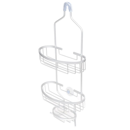 12 Pieces Home Basics Jed Shower Caddy - Shower Accessories