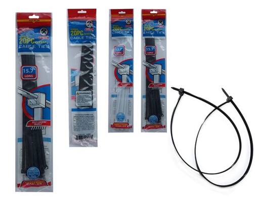 72 Pieces 20 Piece Cable Ties - Cable Wire