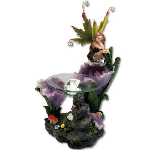 12 Pieces Flower Fairy Tea Light Burner - Candles & Accessories