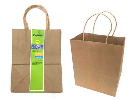 96 Pieces 2Pc Paper Gift Bags - Everyday Gift Bags