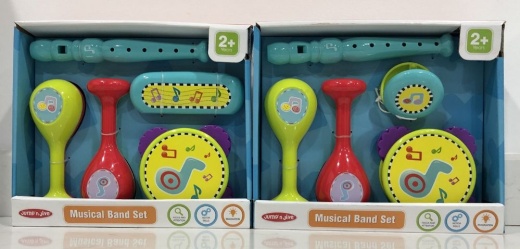 12 Pieces 5Pcs Muscal Band Set - Toy Sets