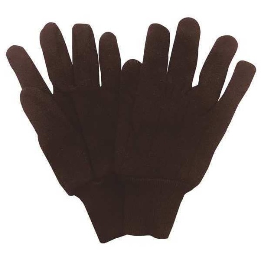 12 Pieces Work Gloves 12 Ct Black Jersey - Working Gloves