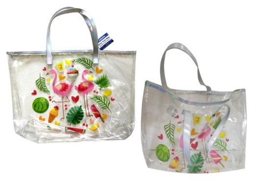 24 Pieces Clear Tote Bag - Tote Bags & Slings Wholesale