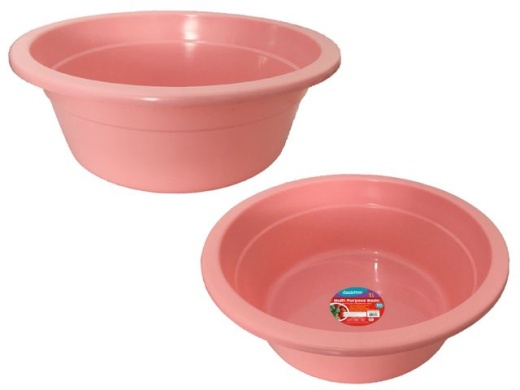 24 Pieces Basin - Plastic Bowls And Plates Set