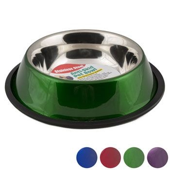 24 Pieces Pet Bowl Stainless Steel