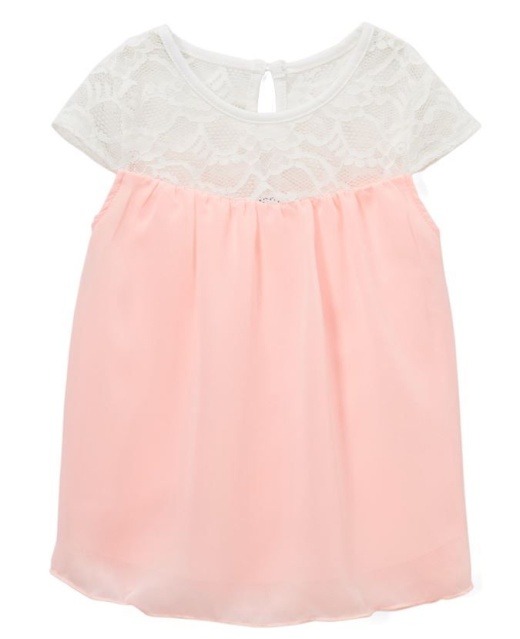 6 Pieces Girls' Special Occasion Blouse, Size 7-14 - Girls Tank Tops And Tee Shirts