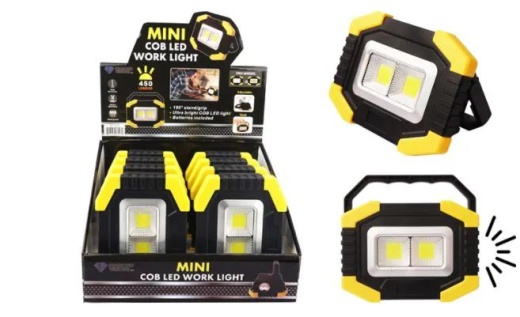 8 Pieces COB LED Worklight with Flashlight - Lamps and Lanterns
