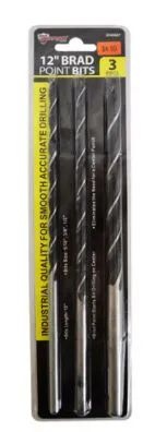 24 Pieces Brad Point Drill Bit 3 Piece 12 Inch - Screwdrivers And Sets