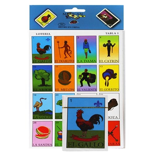 48 Pieces Lotteria Small - Card Games