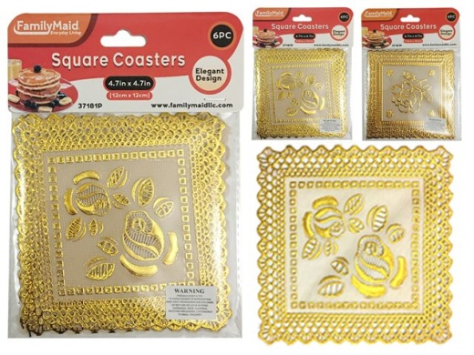144 Pieces Metal Hot Pad Trivet - Coasters & Trivets