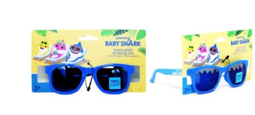 36 Pieces Kids Sunglasses Blue Baby Shark - Tape Measures and Measuring Tools