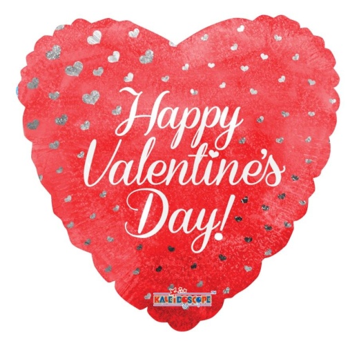 100 Pieces Happy Valentine Balloon Heart Shape - Valentine Decorations
