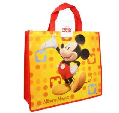 36 Pieces Reusable Large Tote Bag Mickey Mouse