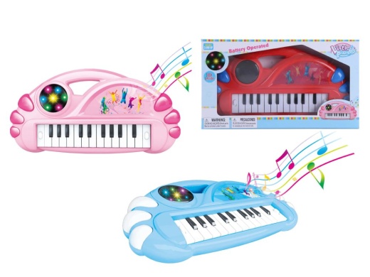 24 Pieces 3D Light Keyboard - Light Up Toys