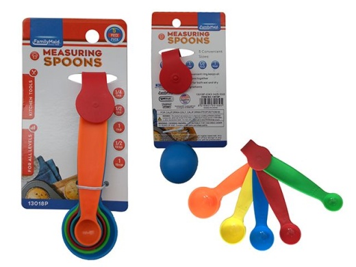 144 Pieces 5 Piece Measuring Spoons - Measuring Cups And Spoons
