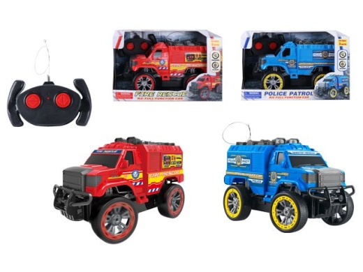 18 Pieces Rescue Vehicle - Cars, Planes, Trains & Bikes