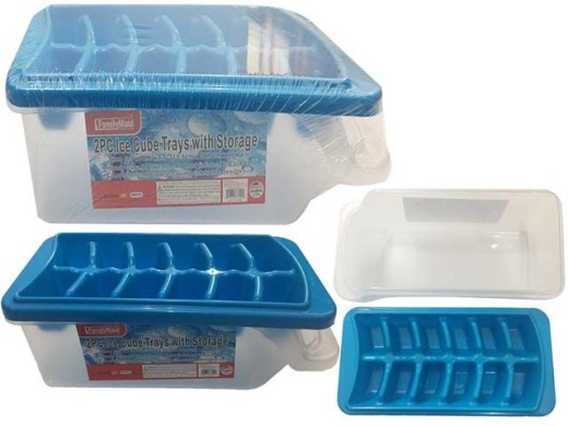 48 Pieces Ice Cube Tray With Storage
