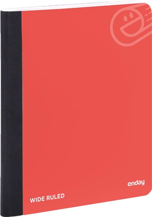 48 Pieces Composition Book W/r 100 Ct., Red - Note Books & Writing Pads