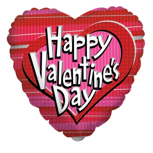 100 Pieces Happy Valentines Balloon - Valentine Decorations