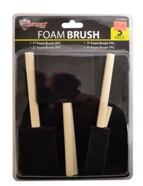 48 Pieces Foam Brush Set - Paint and Supplies
