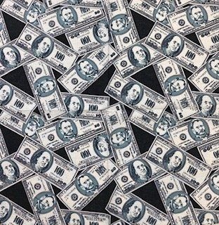 96 Pieces Bandana-Money - Bandanas