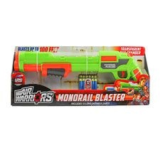 8 Pieces Buzz Bees Air Warriors Monorail Dart Blaster - Toy Weapons for Kids