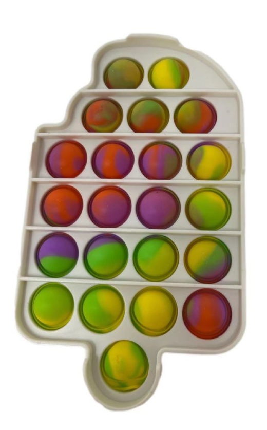 24 Pieces Popsicles Simple Dimple Push Pop Fidget Spinners