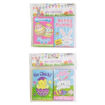 72 Pieces Card Game Easter 2pk 4ast Games Pbh - The Ultimate Easter Activity