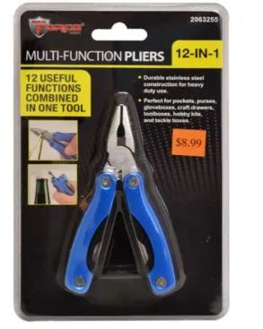 48 Pieces Multi Function Pliers 12 In 1 - Pliers