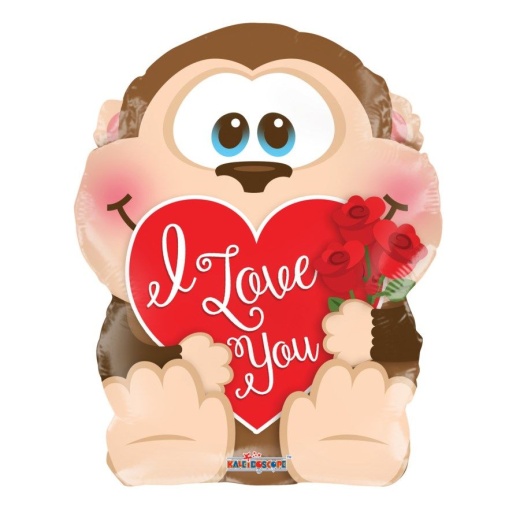 50 Pieces I Love You Valentines Day Balloon - Valentine Decorations