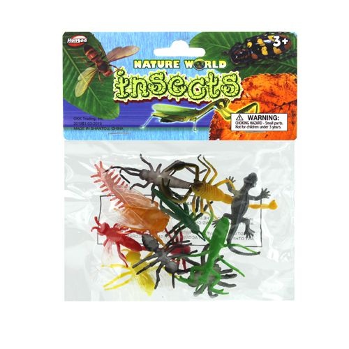 48 Pieces 12 Pcs 2" Insect Figurines in PP Bag - Animals & Reptiles Toys