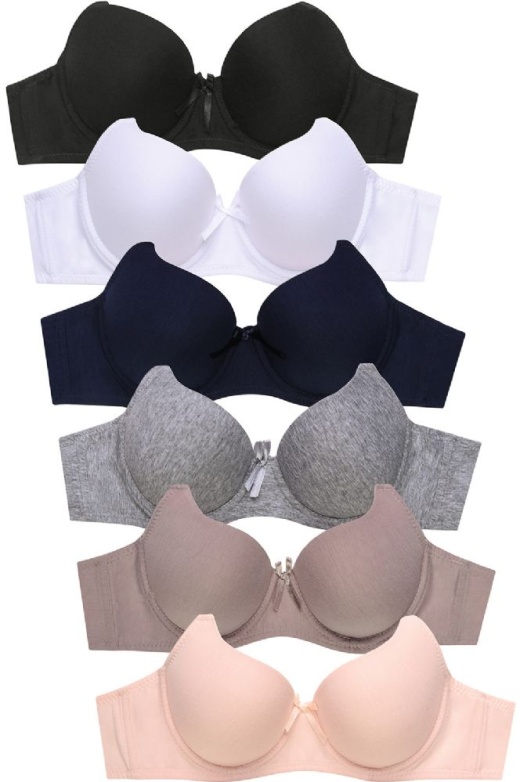 Mamia Ladies Full Cup Plain Bra - 288 Pieces
