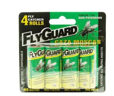 72 Pieces Fly Paper Ribbon 3 Pack - Key Chains