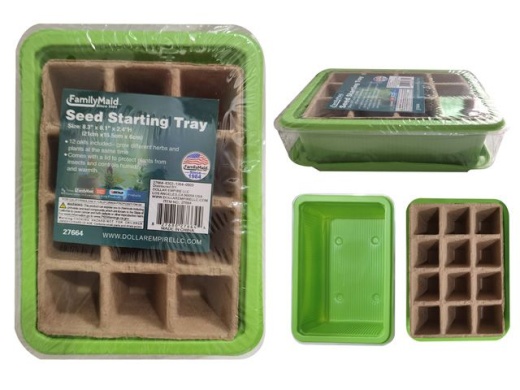 24 Pieces 4Pc Greenhouse Growing Kit - Garden Tools